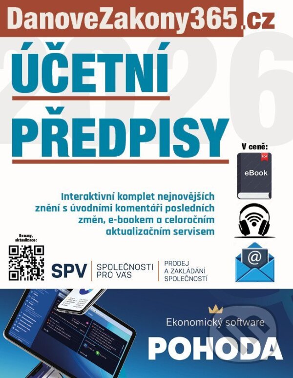 Kniha: Účetní předpisy 2026 (-). Newsletter, 2026