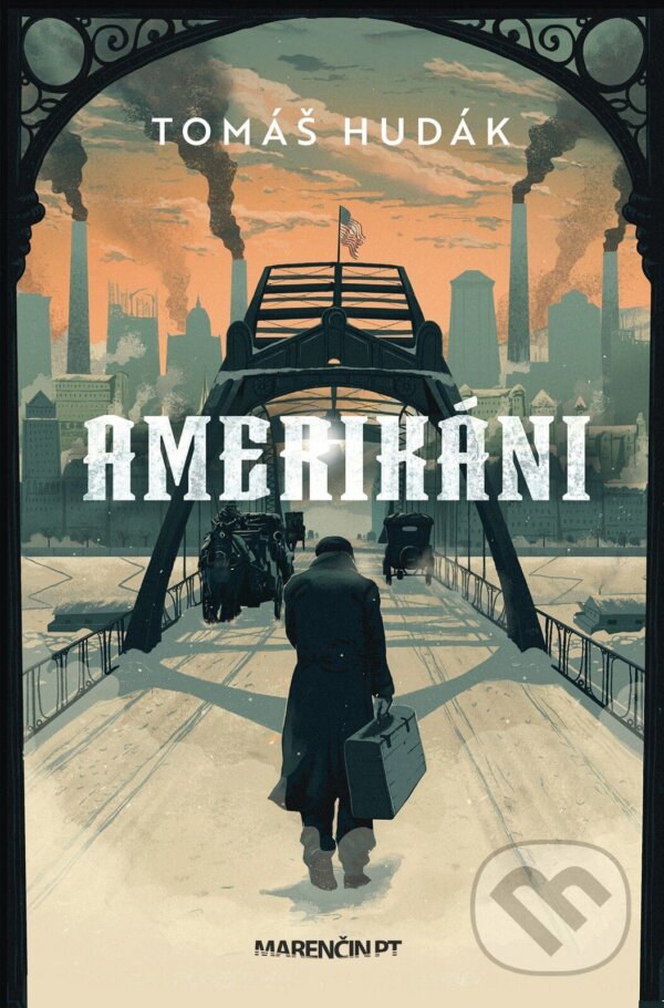 E-kniha: Amerikáni (Tomáš Hudák). Marenčin PT, 2025