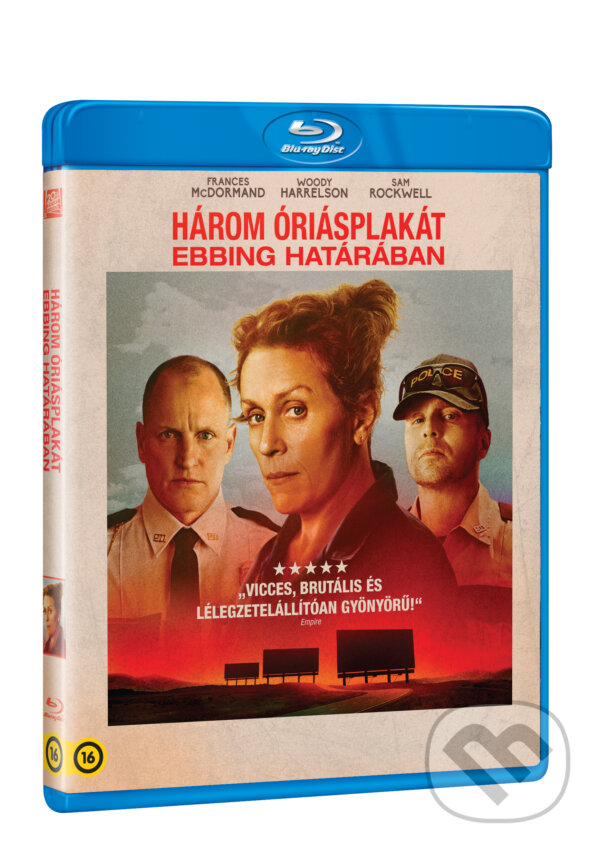 Levně Három óriásplakát Ebbing határában BD (HU) - Martin McDonagh - film z kategorie Drámy
