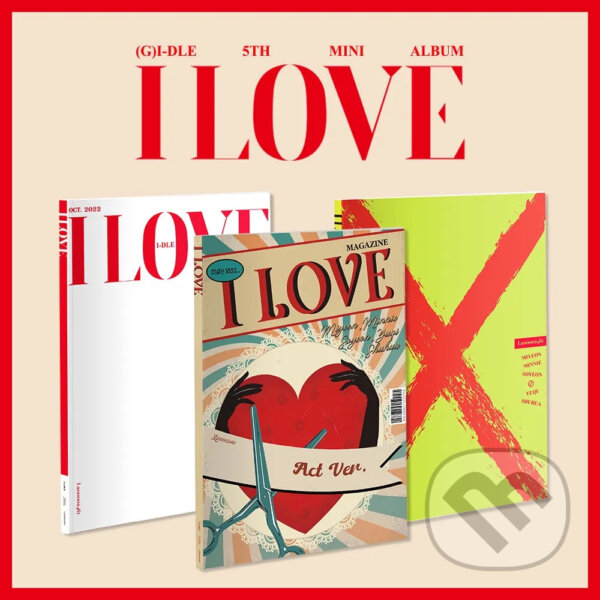 Hudobné CD: G I-Dle:  I Love (3 Version) CD (Bertus). Bertus, 2022