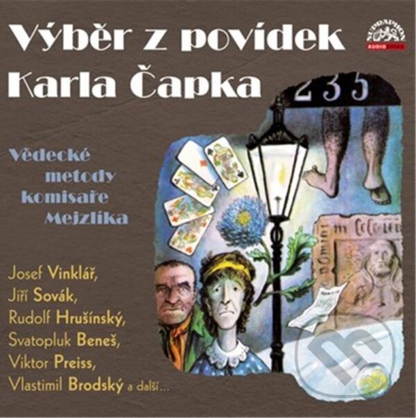 Levně Výběr z povídek Karla Čapka (Vědecké metody komisaře Mejzlíka) - audiokniha z kategorie Spoločenská beletria