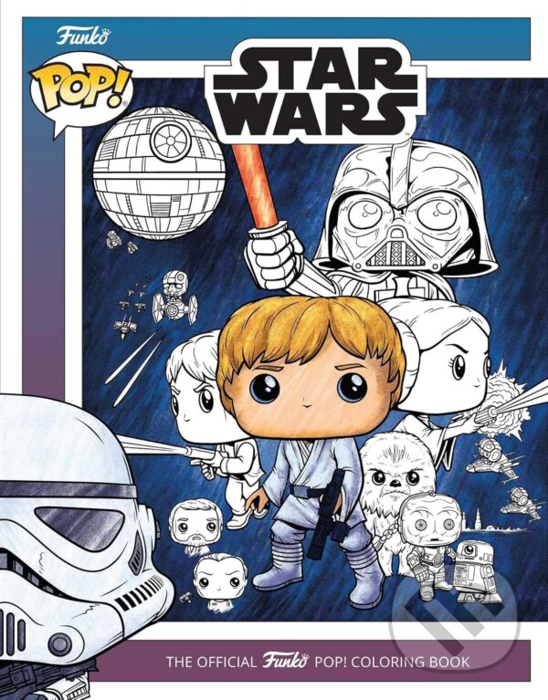 Levně Star Wars: The Official Funko POP! Coloring Book - kniha z kategorie Omaľovávanky