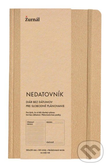 Kniha: Žurnál: Nedatovník (béžový) (Žurnál). Žurnál, 2025