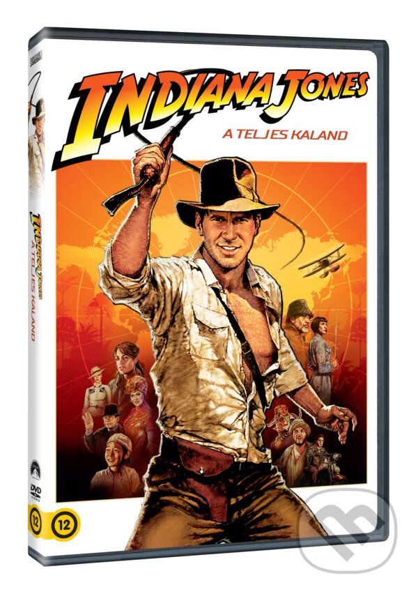 Levně Indiana Jones a teljes kaland 4DVD (HU) - Steven Spielberg - film z kategorie Dobrodružné filmy