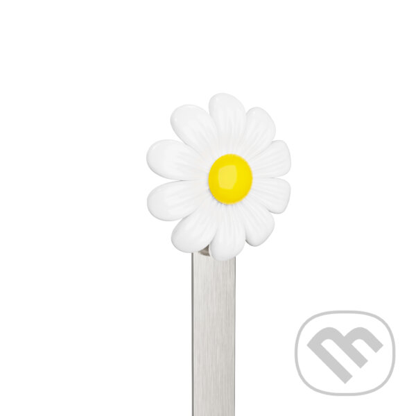 Levně 3D kovová zberateľská záložka – miniatúra – Daisy