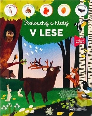 Levně V lese - poslouchej a hledej - Marie Paruit