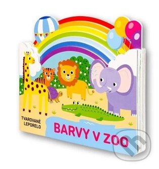 Levně Tvarované leporelo - Barvy v zoo - kniha z kategorie Naučné knihy