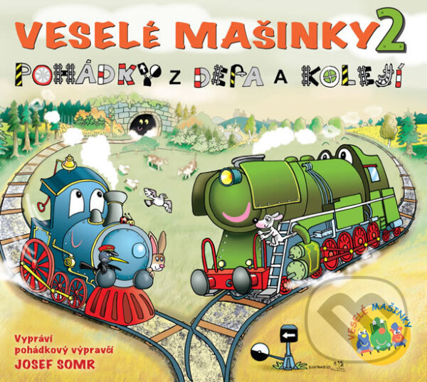 Levně Veselé mašinky 2 - pohádky z depa a kolejí - audiokniha z kategorie Rozprávky