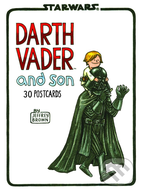 Levně Darth Vader and Son Postcard Book - Jeffery Brown