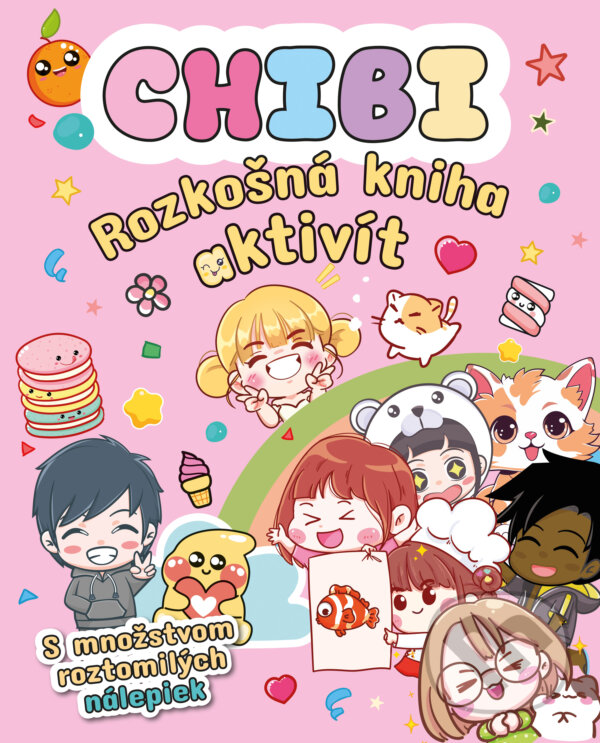 Levně Chibi rozkošná kniha aktivít - kolektív autorov - kniha z kategorie Hravé úlohy