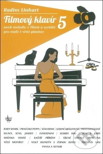 Levně Filmový klavír 5 (aneb melodie z velkých filmů pro malé pianisty) - kniha z kategorie Noty