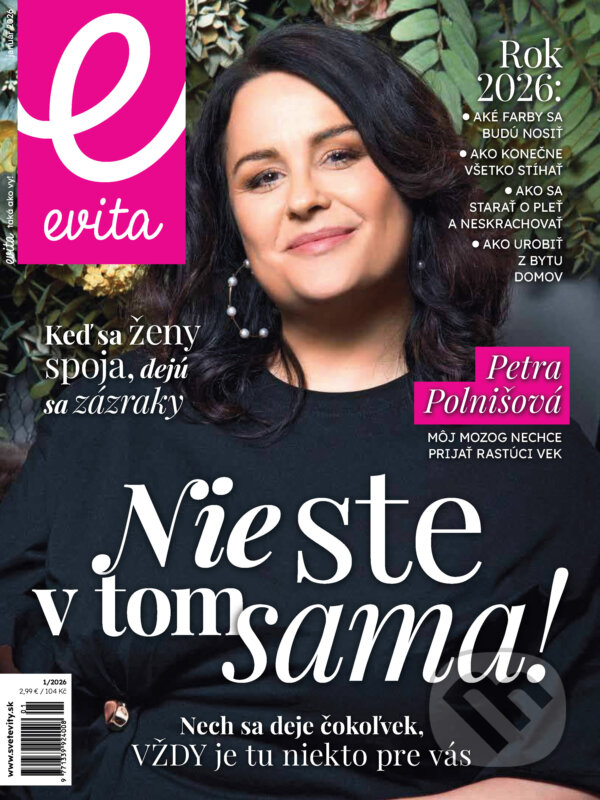 E-kniha: E-Evita magazín 01/2026 (MAFRA Slovakia). MAFRA Slovakia, 2026