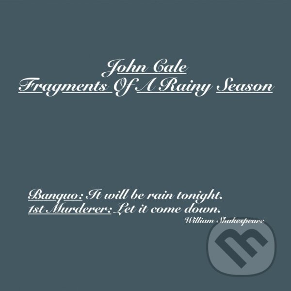 Levně John Cale: Fragments Of A Rainy Season LP - John Cale, John Cale