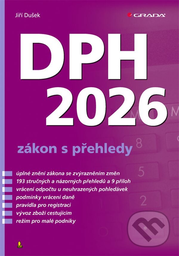 Levně DPH 2026 - Jiří Dušek - kniha z kategorie Účtovníctvo a dane