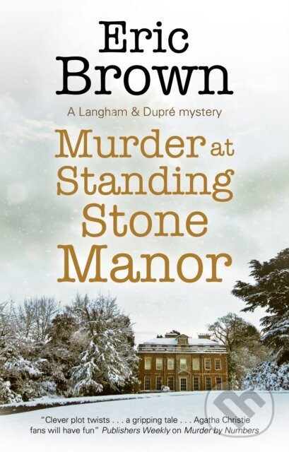 Levně Murder at Standing Stone Manor - Eric Brown - kniha z kategorie Detektívky