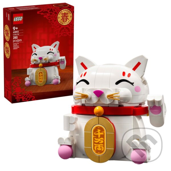 Spoločenská hra: LEGO® 40813 Mačka pre šťastie (LEGO). LEGO