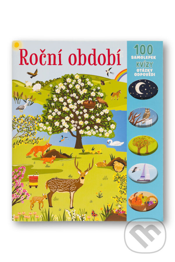 Levně Roční období - 100 samolepek, kvízy, otázky, odpovědi