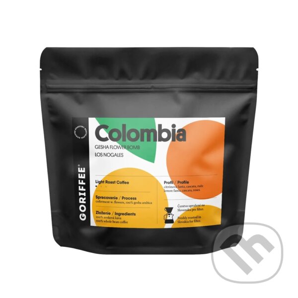Kávy a čaje: Colombia Gesha Flower Bomb (Goriffee). Goriffee, 2026