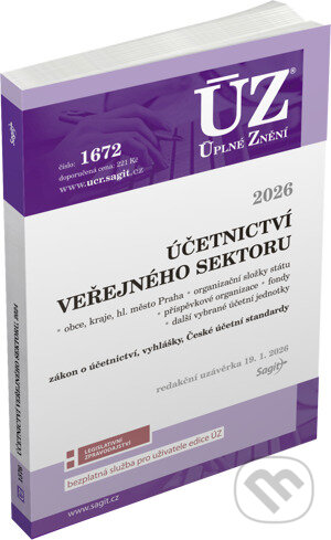 Levně ÚZ 1672 Účetnictví veřejného sektoru - kniha z kategorie Účtovníctvo a dane