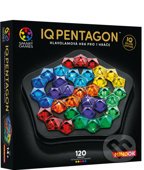 Levně IQ Deluxe Pentagon - hra z kategorie Domino, hlavolamy