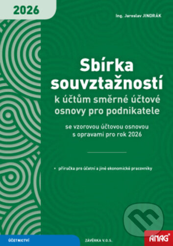 Levně Sbírka souvztažností (k účtům směrné účtové osnovy pro podnikatele) - kniha z kategorie Účtovníctvo a dane