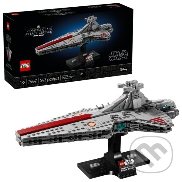Levně LEGO® Star Wars™ 75441 Útočný krížnik triedy Venator - hra z kategorie Star Wars