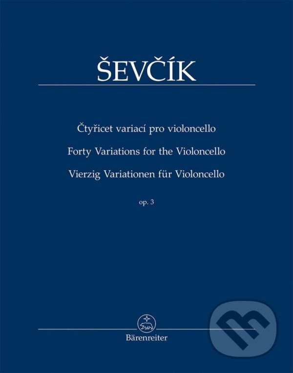 Levně Čtyřicet variací pro violoncello op. 3 - Otakar Ševčík, Tomáš Jamník - kniha z kategorie Noty
