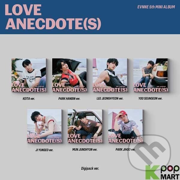 Hudobné CD: Evnne:  Love Anecdote(S) (Bertus). Bertus, 2025