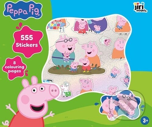 Levně 555 samolepek: Prasátko Peppa