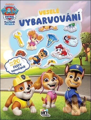 Levně Veselé vybarvování se super samolepkami: Tlapková patrola