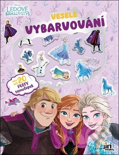 Levně Veselé vybarvování se super samolepkami: Ledové království