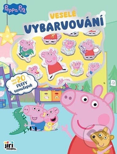 Levně Veselé vybarvování se super samolepkami: Prasátko Peppa