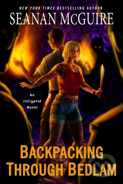 Kniha: Backpacking through Bedlam (Seanan McGuire). , 2023