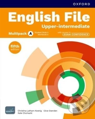 Levně English File Fifth Edition Upper Intermediate Multipack A with access to Exam Confidence