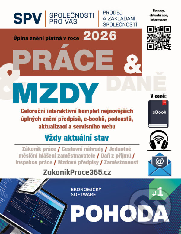 E-kniha: Práce & Mzdy & Daně 2026 (DonauMedia). DonauMedia, 2026
