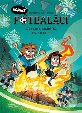 Levně Záhada nejkratší noci v roce - Roberto Santiago, Carlos Lluch (ilustrátor) - kniha z kategorie Komiksy