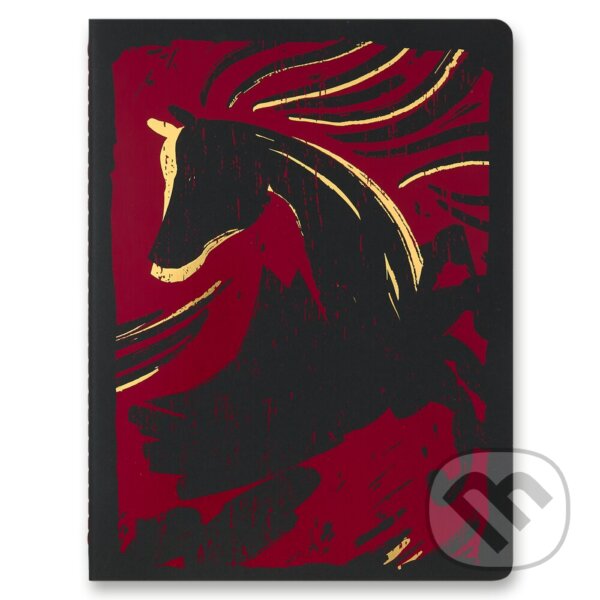 Levně Moleskine – zošit Horse Wood (linajkovaný, veľký)