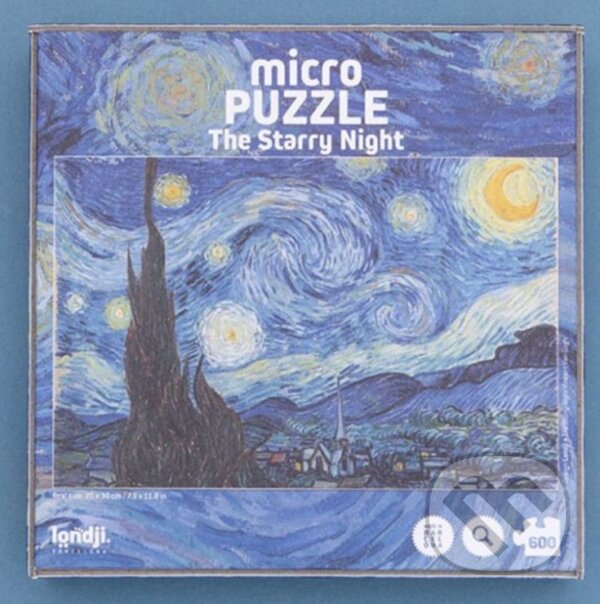 Levně Micro puzzle Hvězdná noc - puzzle z kategorie Umelecké