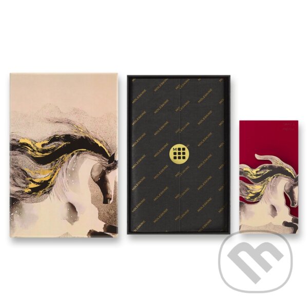 Levně Moleskine - zápisník Horse Calligraphy (zberateľská edícia)
