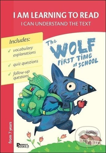 Levně Wolf First Time at School - -