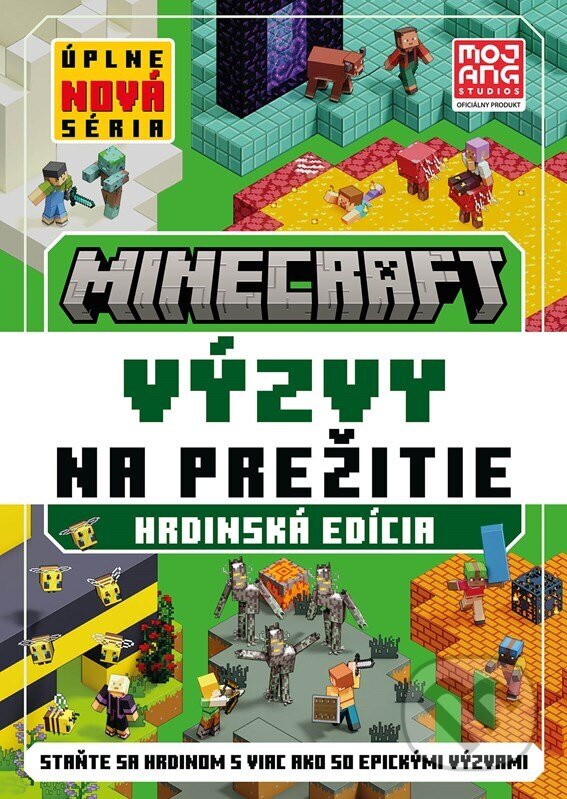 Levně Minecraft - Výzvy na prežitie - Hrdinská edícia - kolektív autorov - kniha z kategorie Príručky