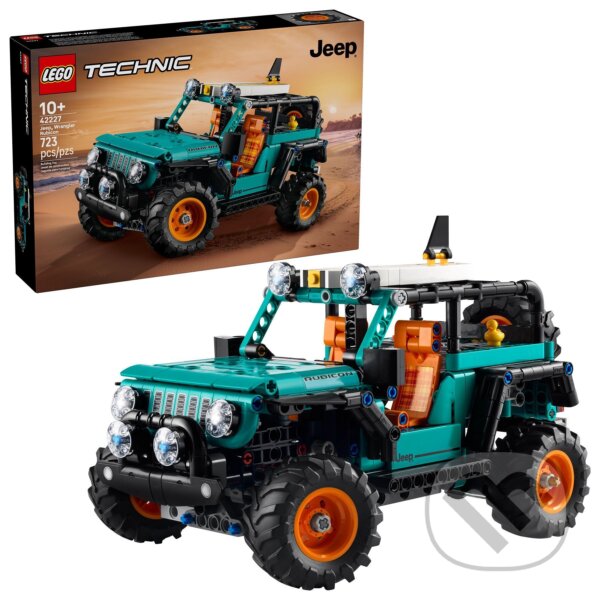 Levně LEGO® Technic 42227 SUV Jeep® Wrangler Rubicon - hra z kategorie Technic