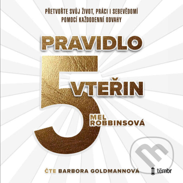 Audiokniha: Pravidlo pěti vteřin (Mel Robbins). Témbr, 2026