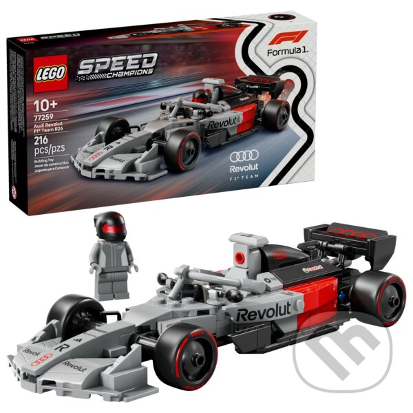 Levně LEGO® Speed Champions 77259 Pretekárske auto Audi Revolut F1® Team R26 - hra z kategorie Speed Champions