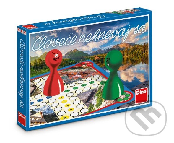 Spoločenská hra: Človeče nehnevaj sa (Dino). Dino, 2026