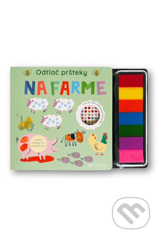 Levně Odtlač pršteky: Na farme - Lou Cunningham (ilustrátor), Philip Dauncey - kniha z kategorie Omaľovávanky
