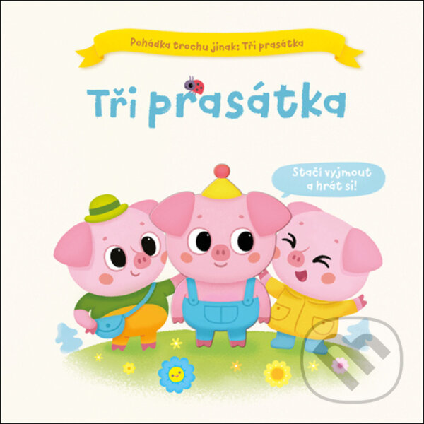 Levně Tři prasátka - Neobyčejný příběh (3D kniha) - kniha z kategorie Rozprávky