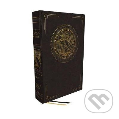 Levně NRSVCE, Illustrated Catholic Bible, Leathersoft, Black, Comfort Print - kniha z kategorie Kresťanstvo