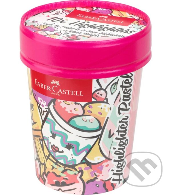 Levně Zvýrazňovač Pastel Ice cream /10 set