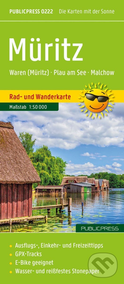 Levně Müritz 1:50 000 / cyklistická a turistická mapa - -